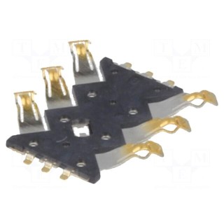 Connector: for cards | Nano SIM | low profile | SMT | PIN: 6