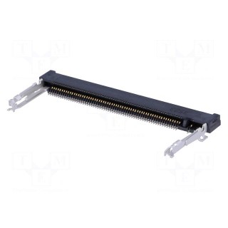 Connector: PCI mini | horizontal | SMT | gold-plated | PIN: 124 | H: 4mm