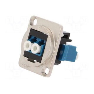 Connector: fiber optic | coupler | single mode duplex (SM)