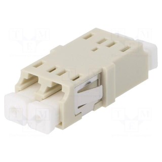 Connector: fiber optic | socket,coupler | duplex,multi mode (MM)