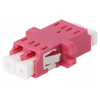 Connector: fiber optic | socket,coupler | duplex,multi mode (MM)