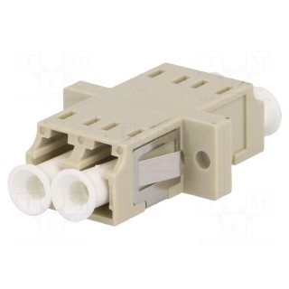 Connector: fiber optic | socket,coupler | multi mode duplex (MM)
