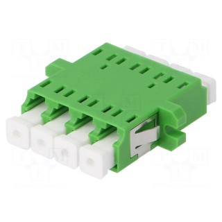 Connector: fiber optic | socket,coupler | single mode  (SM),quad