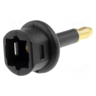 Connector: optical (Toslink) | adapter | straight