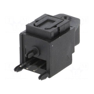 Connector: optical (Toslink) | socket,receiver fiber optic | THT