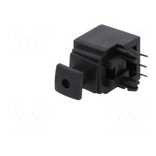 Connector: optical (Toslink) | socket,receiver fibre optic | THT