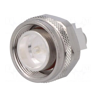 Connector: 4.3-10 | male | for cable | angled 90° | plug | 50Ω | IP67