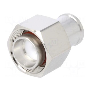 Connector: 4.3-10 | male | for cable | straight | plug | 50Ω | IP68 | 6GHz