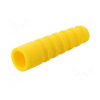 Strain relief | RG59,RG62 | yellow | Application: BNC plugs | 10pcs.