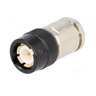 Connector: C | plug | male | silver plated | Insulation: teflon | 50Ω