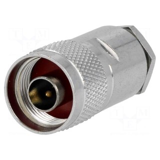 Plug | N | male | straight | RG213 | 11mm | soldering,clamp | for cable