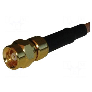 Plug | SMC | female | straight | 50Ω | soldering,crimped | for cable