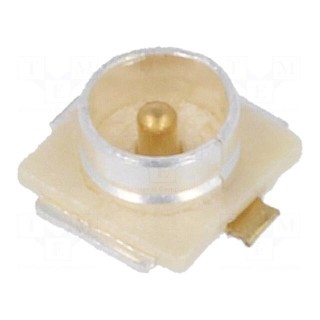 Socket | coaxial | male | straight | 50Ω | SMT | on PCBs | -40÷90°C | 6GHz