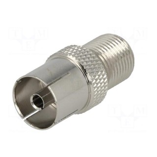 Adapter | F socket,coaxial 9.5mm socket