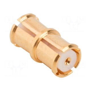Adapter | SMP male,both sides | Insulation: PTFE | 50Ω | -65÷165°C
