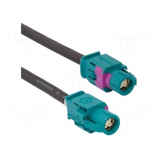 HSD,both sides | HSD-S0040103 | Cable: coaxial | 5m | female | female
