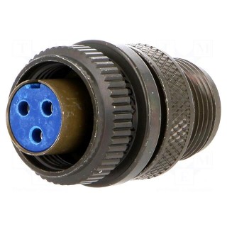 Connector: circular | size 10SL | 97 | aluminium alloy | olive | plug