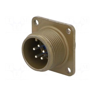 Connector: circular | Series: 97 | socket | male | PIN: 5 | silver plated