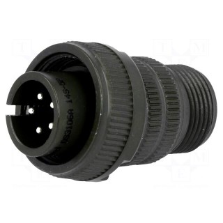 Connector: circular | Series: DS/MS | plug | male | PIN: 5 | for cable