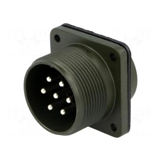 Connector: circular | Series: DS/MS | socket | male | PIN: 7 | soldering
