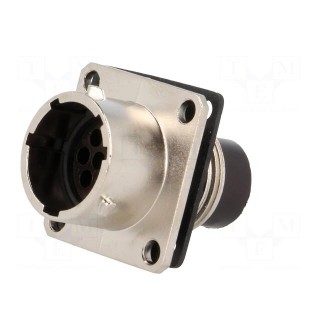 Connector: circular | Series: RT360 | socket | male | crimped | PIN: 10