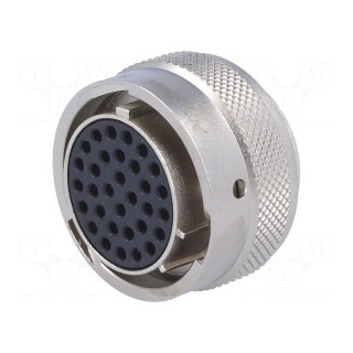 Connector: circular | Series: RT360 | plug | female | for cable | PIN: 32