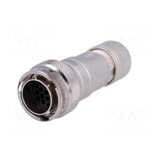 Connector: circular | Series: RT360 | plug | male | crimped | for cable