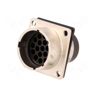 Connector: circular | Series: RT360 | socket | male | crimped | PIN: 19