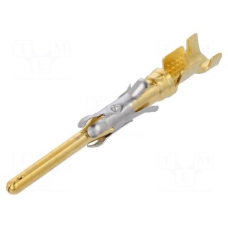 Contact | male | 0.75÷1.5mm2 | 18AWG÷16AWG | Type III+ | gold-plated