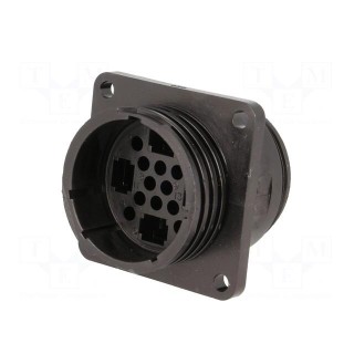 Socket | male | PIN: 16(4+12) | w/o contacts | CPC Series 4