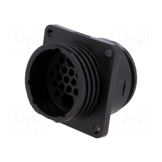 Socket | male | PIN: 22(2+20) | w/o contacts | CPC Series 4