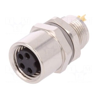 Connector: M8 | female | PIN: 4 | unshielded | socket | IP67 | 30V