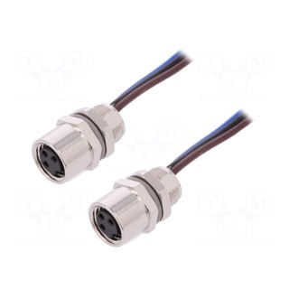 Connector: M8 | Len: 0.2m | female | PIN: 3 | socket | IP67 | 60V