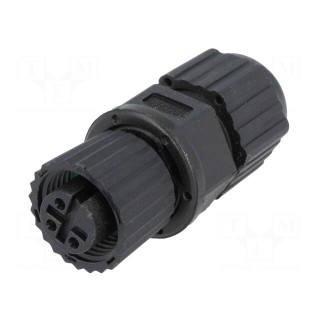 Plug | M12 | PIN: 3 | female | A code-DeviceNet / CANopen | for cable