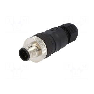 Plug | M12 | PIN: 3 | male | A code-DeviceNet / CANopen | for cable