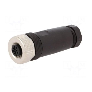 Plug | M12 | PIN: 5 | female | A code-DeviceNet / CANopen | for cable