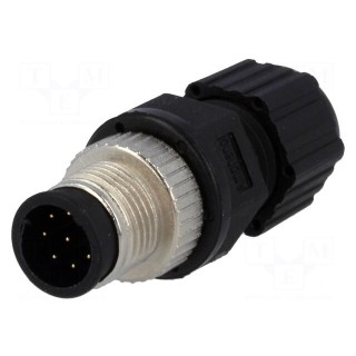 Plug | M12 | PIN: 8 | male | A code-DeviceNet / CANopen | for cable