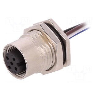 Socket | M12 | PIN: 4 | female | A code-DeviceNet / CANopen | cables