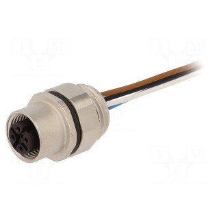 Socket | M12 | PIN: 5 | female | A code-DeviceNet / CANopen | cables