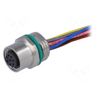 Socket | M12 | PIN: 8 | female | A code-DeviceNet / CANopen | cables