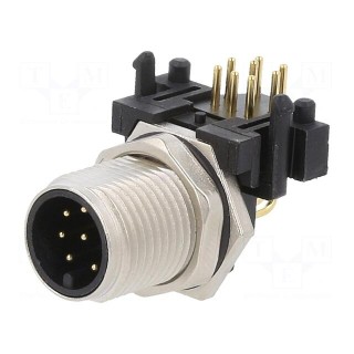 Socket | M12 | PIN: 8 | male | A code-DeviceNet / CANopen | THT | 30V | 2A