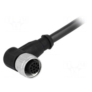 Plug | M12 | PIN: 12 | female | A code-DeviceNet / CANopen | 2m | cables