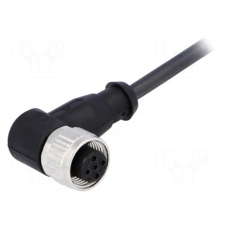 Plug | M12 | PIN: 3 | female | A code-DeviceNet / CANopen | 5m | cables