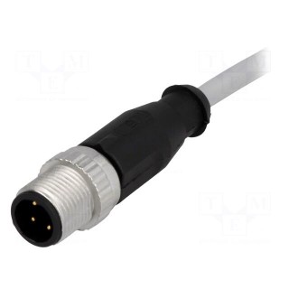 Plug | M12 | PIN: 4 | male | A code-DeviceNet / CANopen | 0.5m | straight