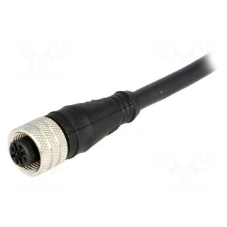 Plug | M12 | PIN: 5 | female | A code-DeviceNet / CANopen | 2m | IP67 | 60V
