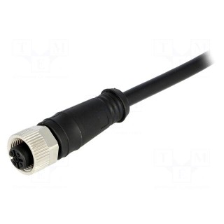 Plug | M12 | PIN: 5 | female | A code-DeviceNet / CANopen | 2m | IP67 | 60V