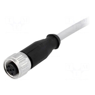 Plug | M12 | PIN: 5 | female | A code-DeviceNet / CANopen | 0.5m | cables