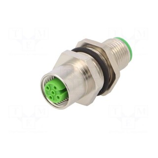 Coupler | M12 male,M12 female | A code-DeviceNet / CANopen | PIN: 5