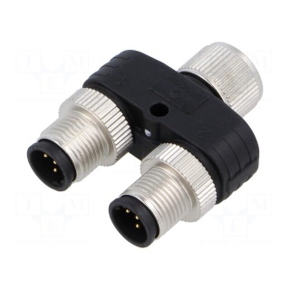 M12 adapter FY-M12B-05F-M12B-05M-T-0100