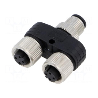 M12 adapter FY-M12D-04M-M12D-04F-T-0100